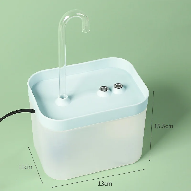 Fonte de Água USB para Gatos e Cães 1,5L com Filtro Automático - Image 5