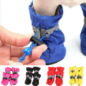botas impermeáveis para cães e gatos pequenos