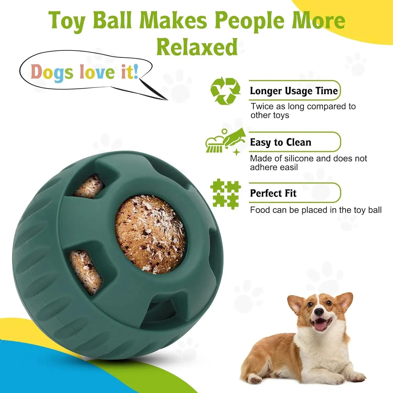 Brinquedo Funil para Cães com Dispenser de Petiscos - Imagem 2