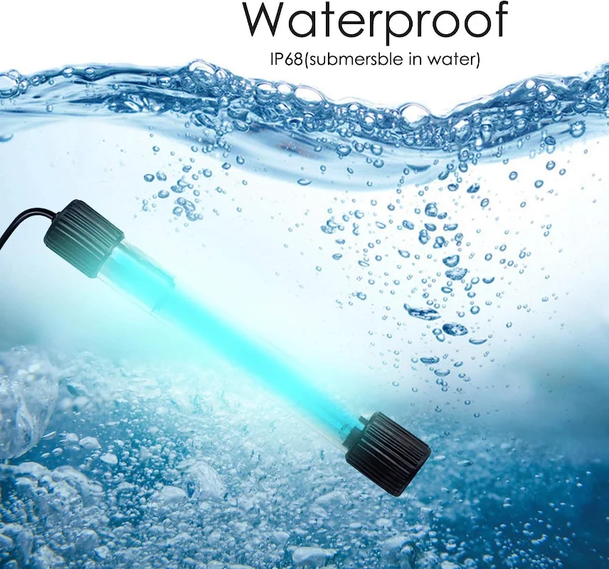 Lâmpada UV para Aquário com Temporizador 11W para Limpeza da Água - Imagem 3