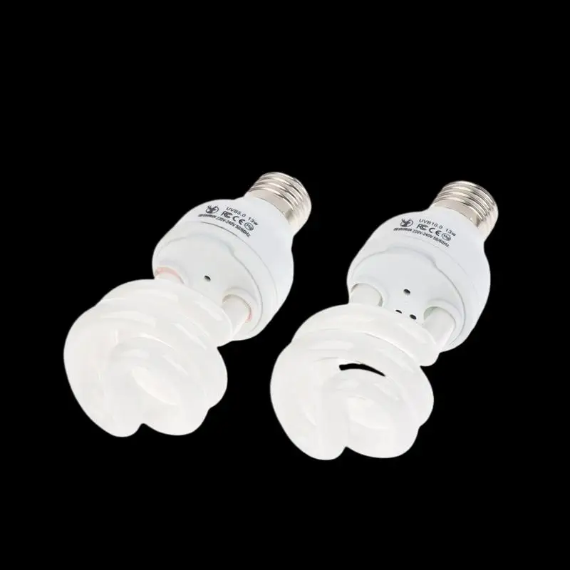 Lâmpada UVB para Répteis 13W/26W E27 para Terrário - Imagem 2
