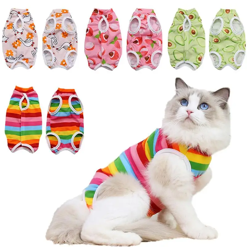 roupa pós-cirúrgica para cães e gatos pequenos