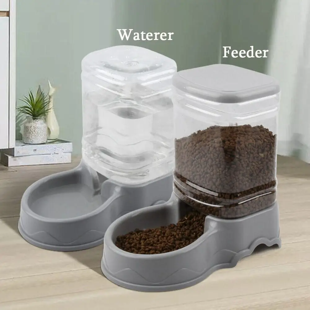 Alimentador Automático para Cães e Gatos de 3.8 L com Recipiente Transparente - Imagem 4