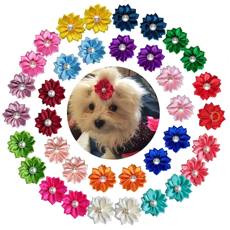 Laços de Cabelo para Cães Pequenos com Elástico 3-5 cm - Image 4