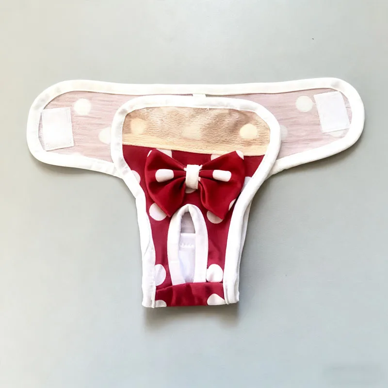 Calça Higiênica para Cães de Malha Respirável Ajustável - Imagem 4