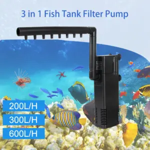 filtro submersível para aquário