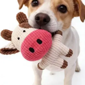 brinquedo de pelúcia para cães com apito