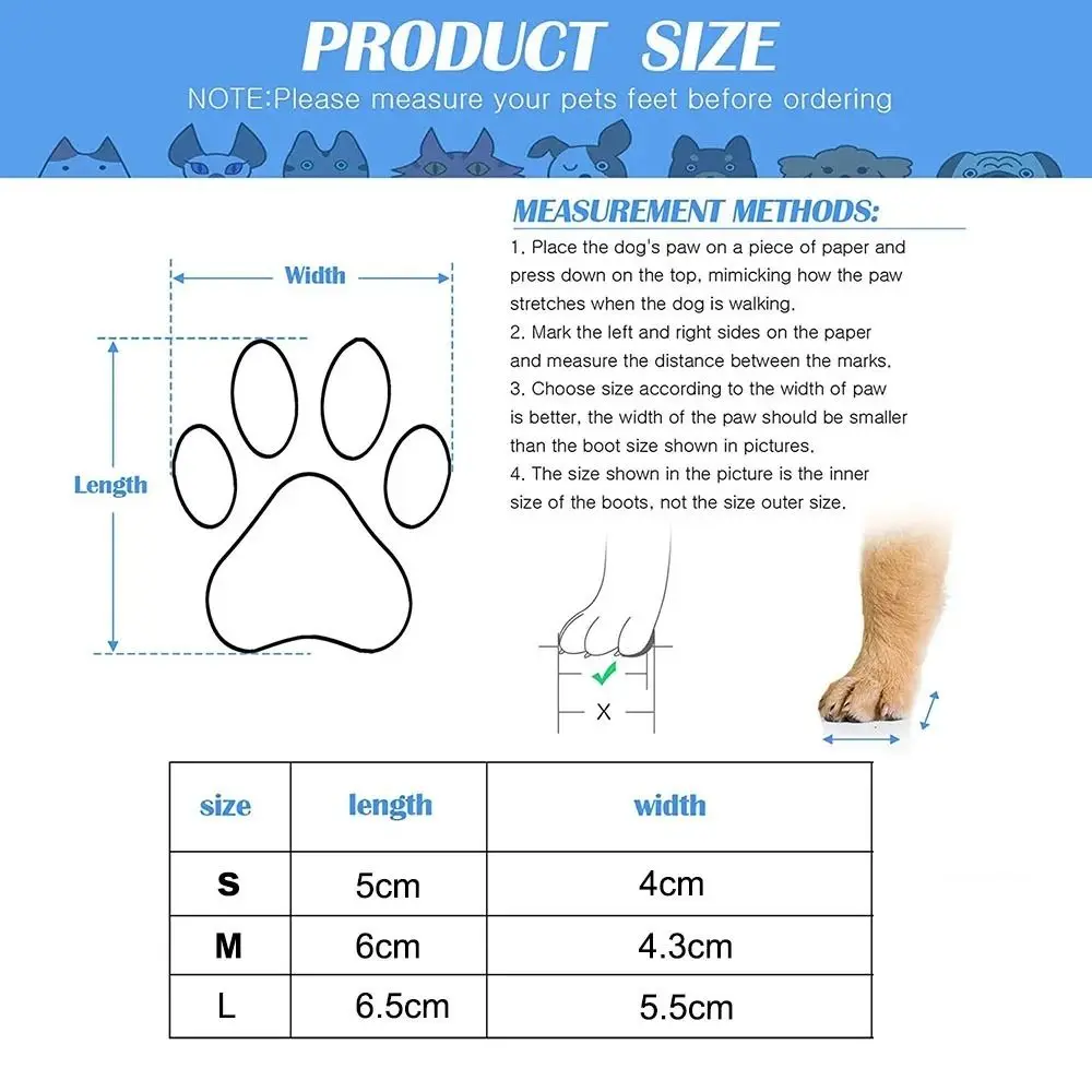 Meias Sapatos para Cães e Gatos de Algodão com Sola Antiderrapante - Imagem 6