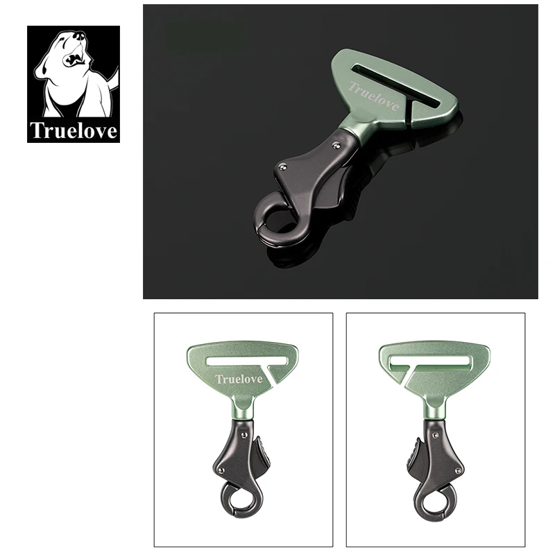 Truelove Fivela Cinto para Cães em Liga de Alumínio para Coleira ou Arnês - Imagem 3