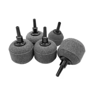 pedra difusora para aquário carborundum