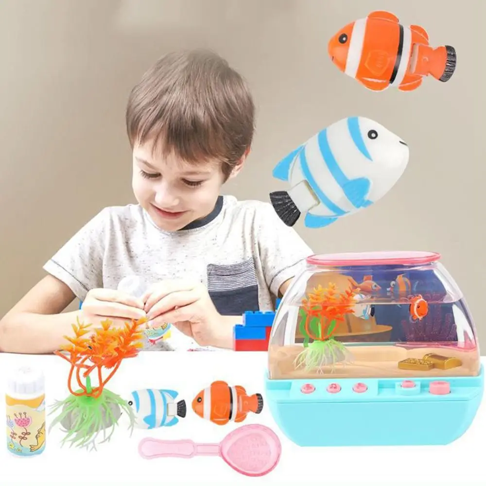 Brinquedo de Aquário Infantil com Música e Luzes para Crianças - Imagem 2