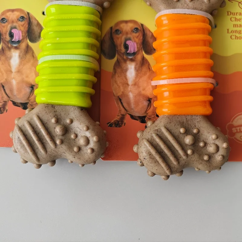 Brinquedo de Mastigar para Cães em TPR Formato de Osso 12,5 cm - Imagem 6