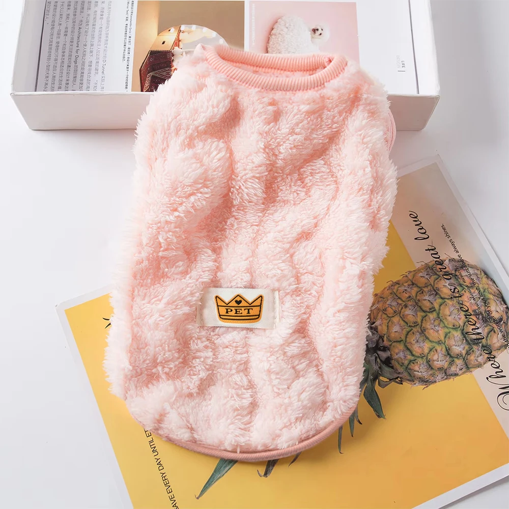 Moletom de Lã para Cães e Gatos Pequenos com Medidas - Image 3