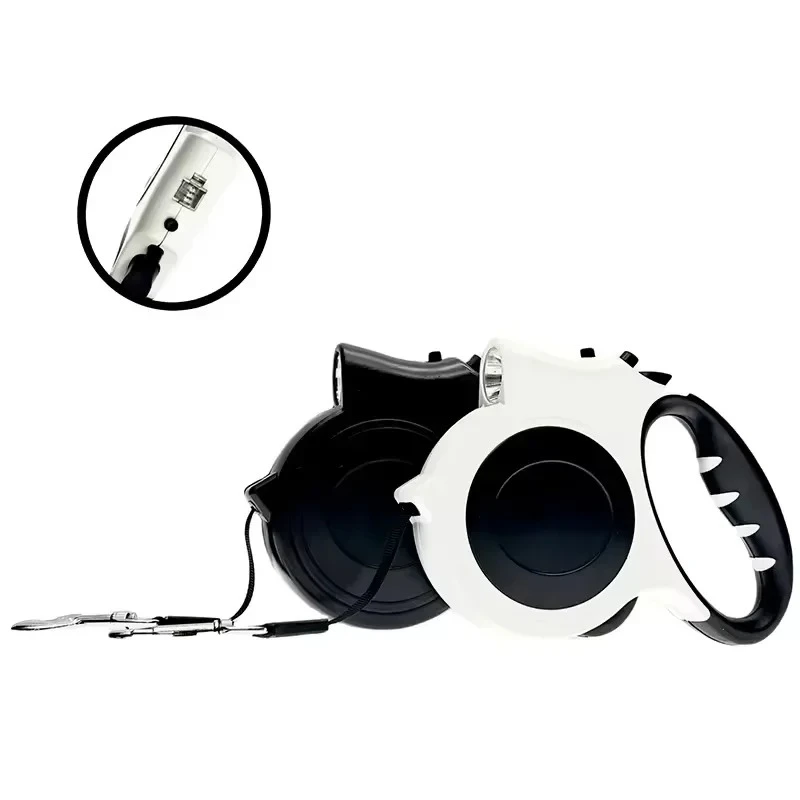 Trela Retrátil Iluminada para Cães 16 Pés Ajustável Noturna - Image 3