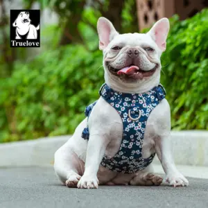 coleira peitoral para cães de algodão