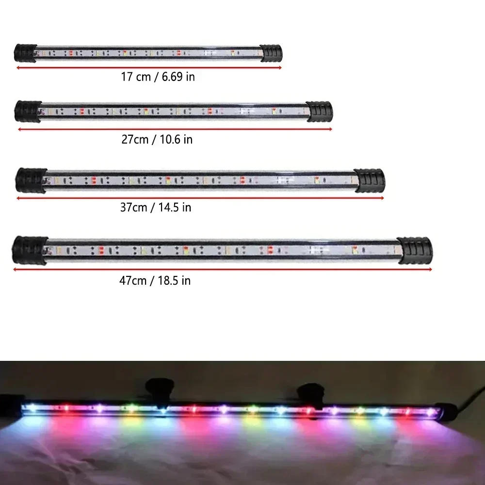 Luminária LED Submersível para Aquário USB 17-47cm com Ventosa - Imagem 5