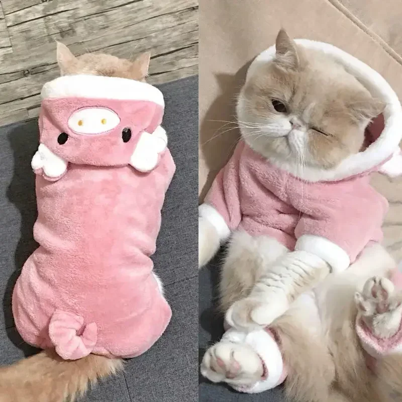 macacão pijama para cães e gatos pequenos