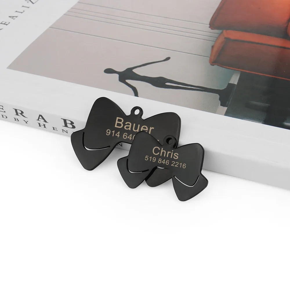 Coleira Anti-Lost para Pets com Pingente de ID Personalizável - Imagem 2