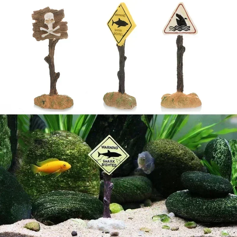 Decoração de Aquário Tubarão Artificial em Resina - Imagem 6