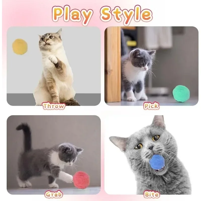 Lançador Automático de Bolinhas para Gatos com Disparo Longo - Image 5