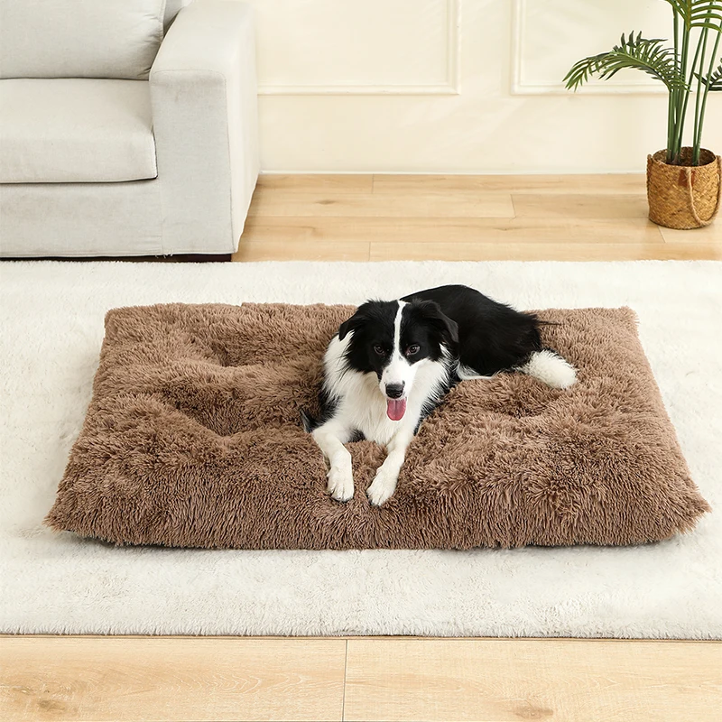 Cama Sofá para Cães e Gatos de Pelúcia Longa e Macia - Imagem 3