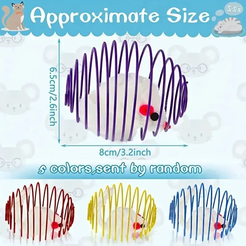 Brinquedo para Gatos Bolas com Ratos Enjaulados Interativo - Imagem 3