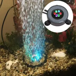 luminária LED subaquática para aquário
