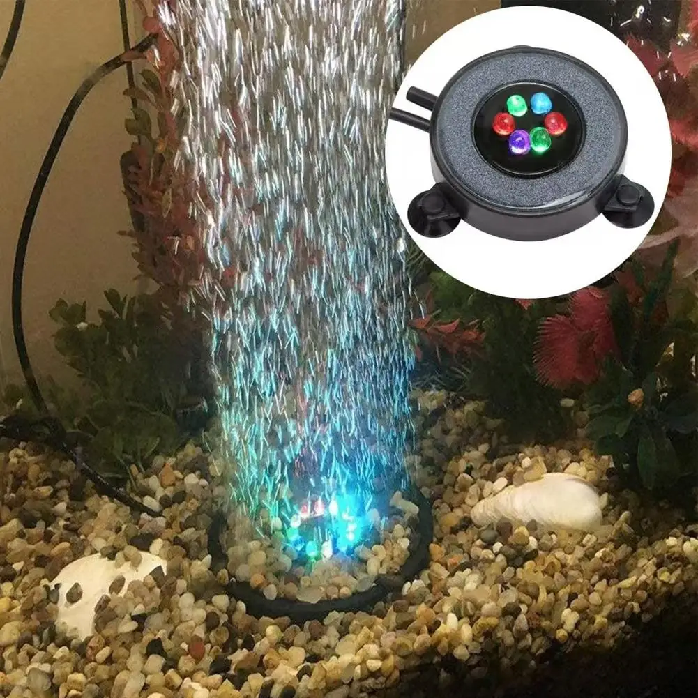 luminária LED subaquática para aquário