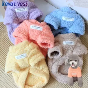 camisola de pelúcia para cães