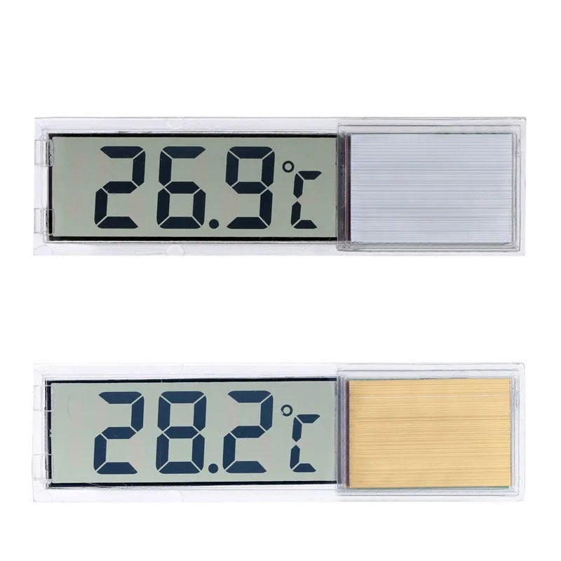 Termômetro Digital para Aquário 3D LCD com Etiqueta Adesiva - Imagem 5