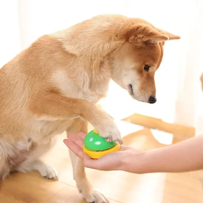 Sino de Treinamento para Cães Cores Vibrantes Leve Fácil de Pressionar - Imagem 6