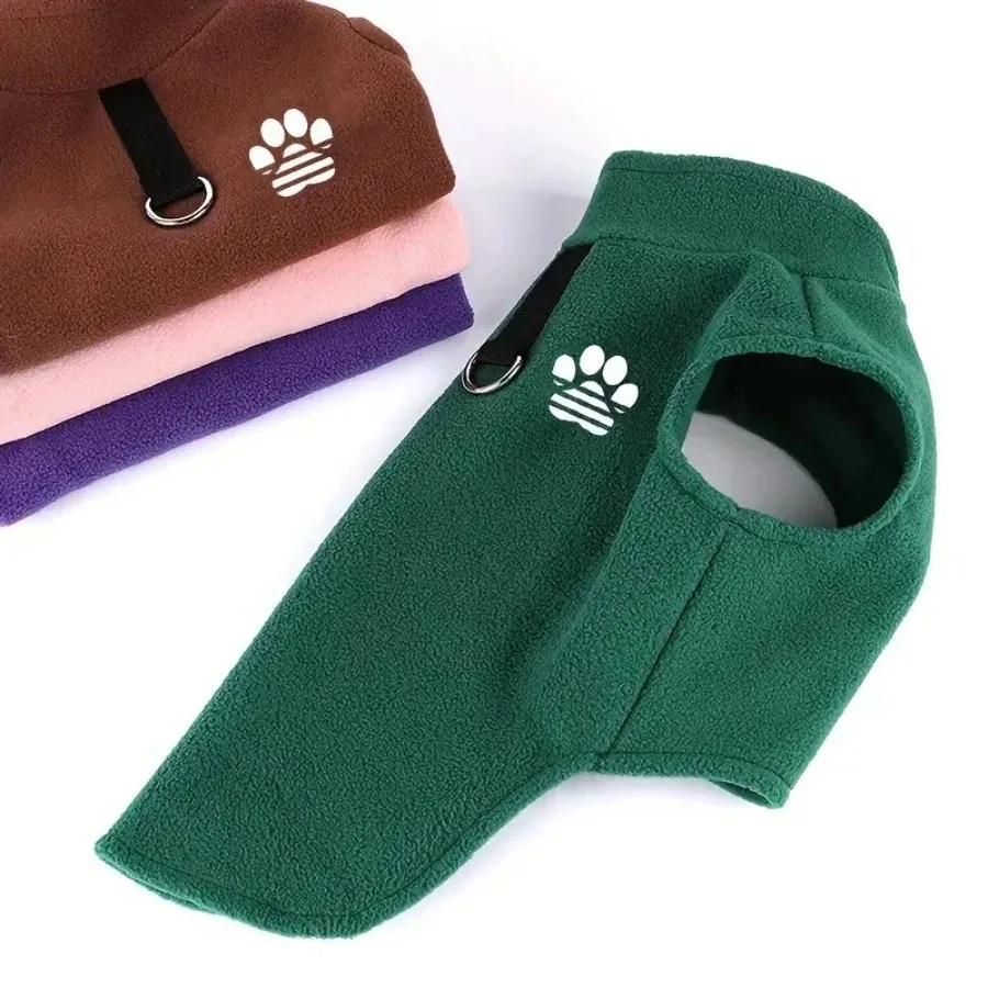 Suéter de Fleece para Cães e Gatos de Poliéster Leve Estilo Pulôver - Imagem 2