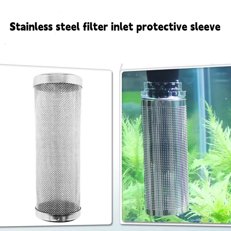 filtro para aquário de aço inoxidável