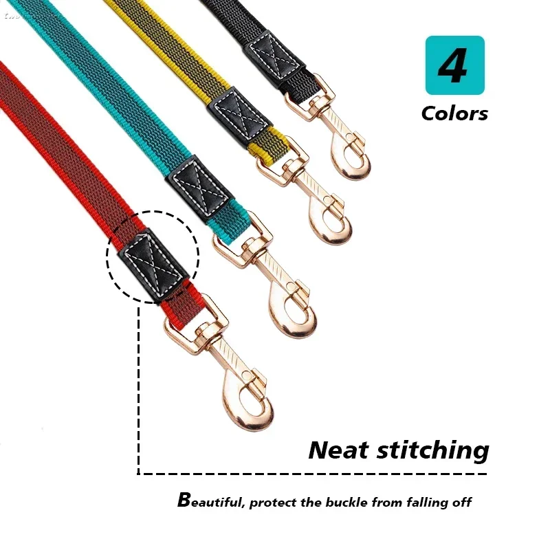 Trela para Cães de Borracha para Treinamento e Passeio 1,5 m - Imagem 3