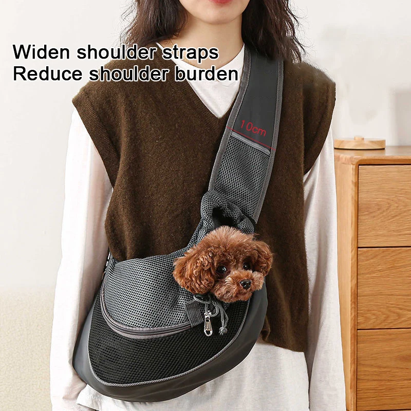 Mochila Sling para Cães e Gatos Pequenos para Viagem até 3kg - Imagem 5