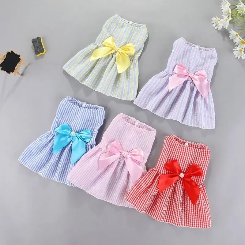 Vestido Floral para Cães Pequenos e Gatos de Verão - Imagem 2