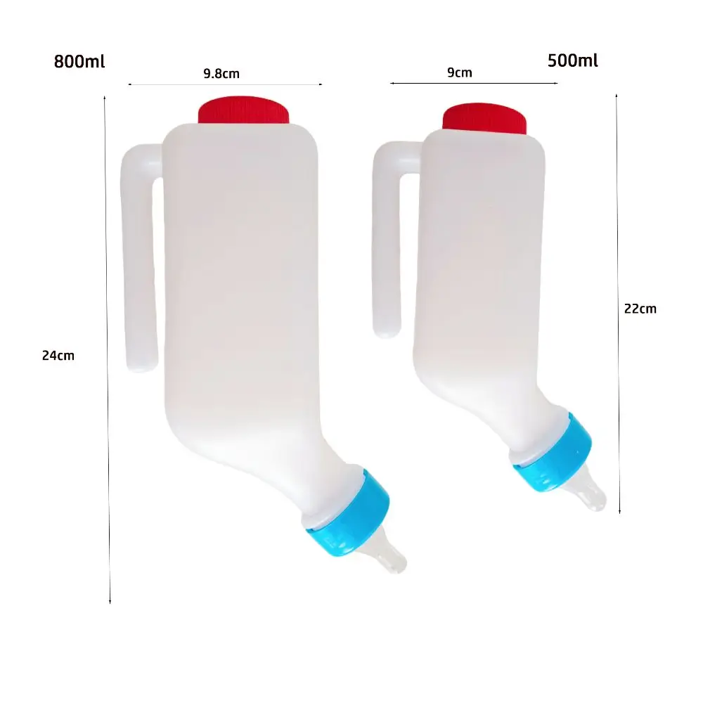 Mamadeira de Cordeiro 800ml com Alça Ergonômica e Escala - Imagem 6