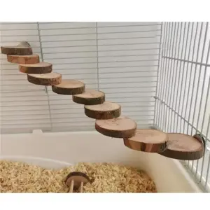 escada de madeira para hamster