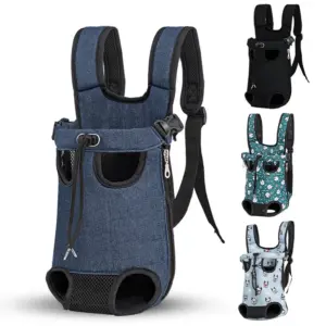 mochila para cães camuflada respirável