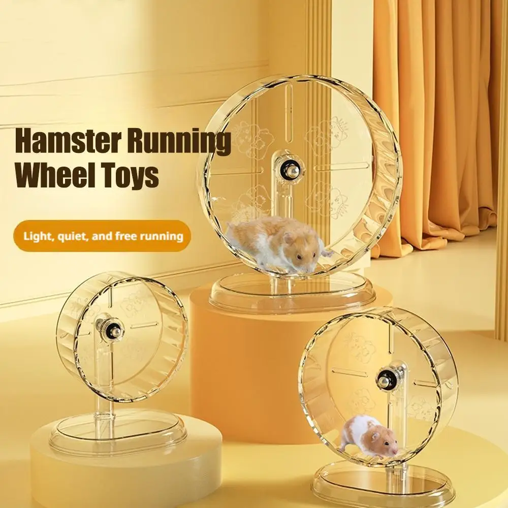 roda de exercício para hamster transparente silenciosa