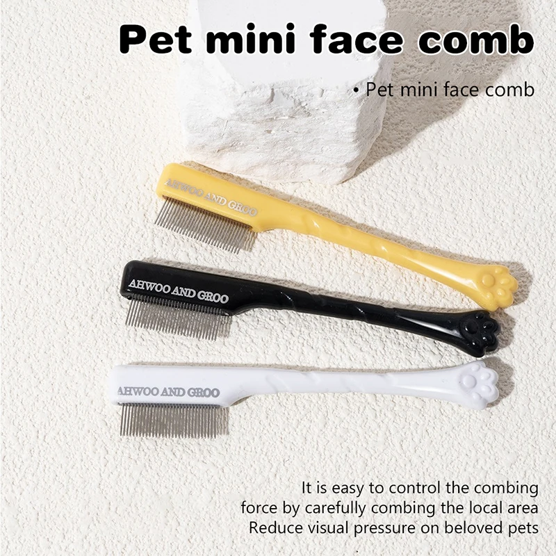 Conjunto de Pentes para Limpeza Facial de Pets - Image 4