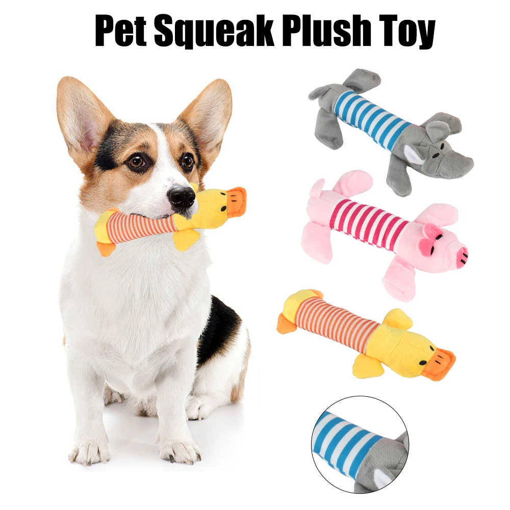 Brinquedo de Pelúcia para Cães e Gatos com Som de Rangido - Imagem 2