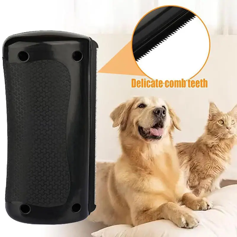 Escova para Deshedding de Cães e Gatos Ergonômica Removedora de Pelos - Imagem 2