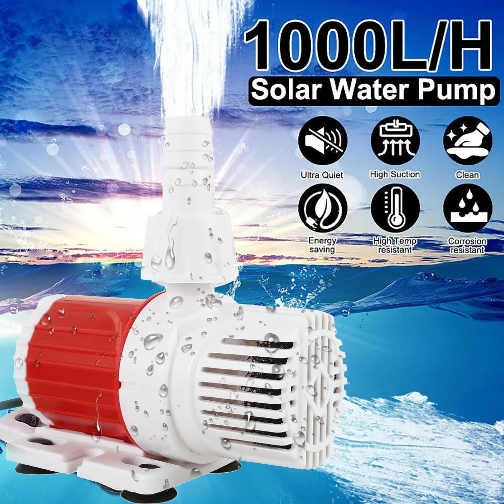 Bomba de Água Submersível para Aquário 1000 L/H 12V 10W - Imagem 2