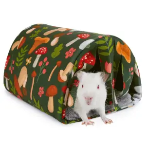 cama túnel para porquinho-da-índia lavável