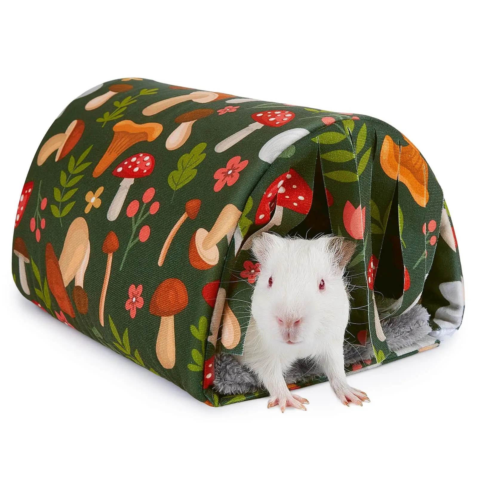 cama túnel para porquinho-da-índia lavável