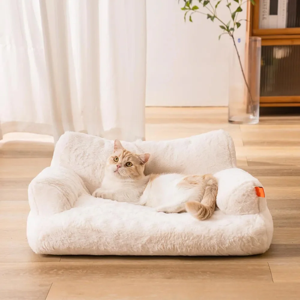 Cama Sofá para Gatos e Cães Pequenos de 110 cm com Fundo Antiderrapante - Image 5