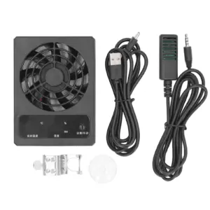 ventilador para terrário de répteis