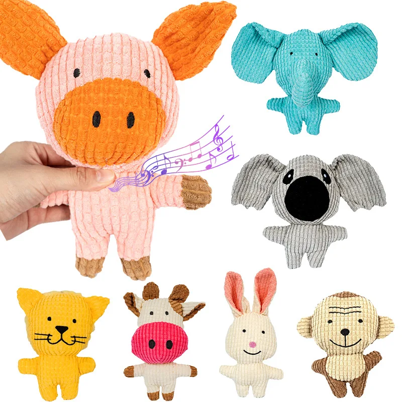 brinquedo de pelúcia para cães com som