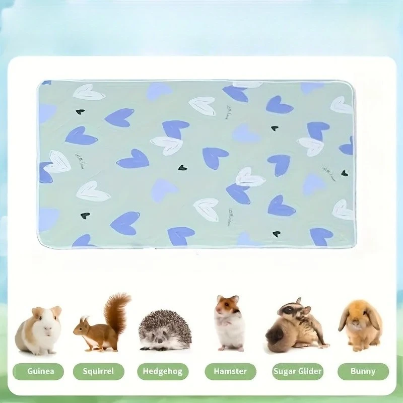 Tapete para Gaiola de Hamster e Cobaia Lavável Absorvente - Imagem 3